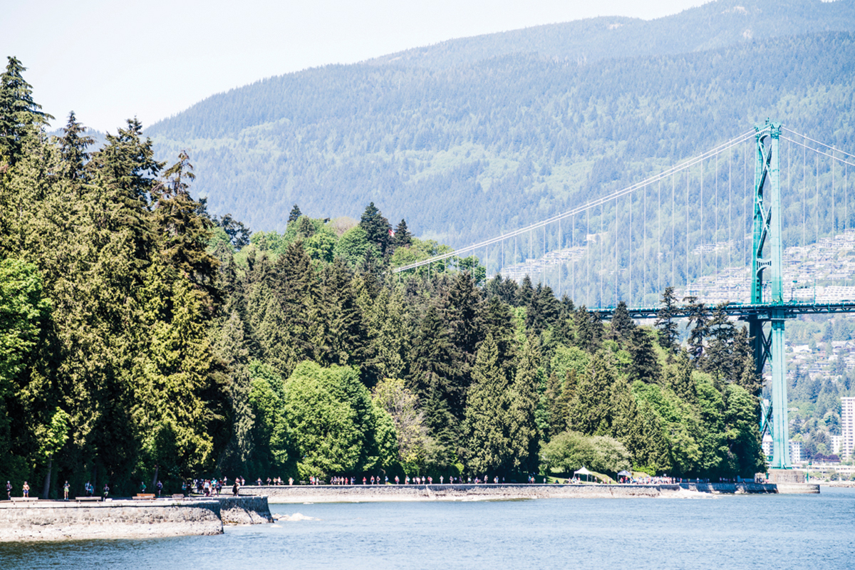 Park scenes. All six BMO Vancouver Marathon races get a little taste of Vancouver's world-famous Stanley Park: http://bmovanmarathon.ca/neighbourhoods Photo: Maylie Lang / RUNVAN®