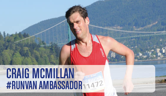 RUNVAN Ambassador Craig McMillan