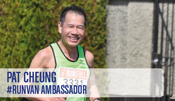 RUNVAN Ambassador Pat Cheung