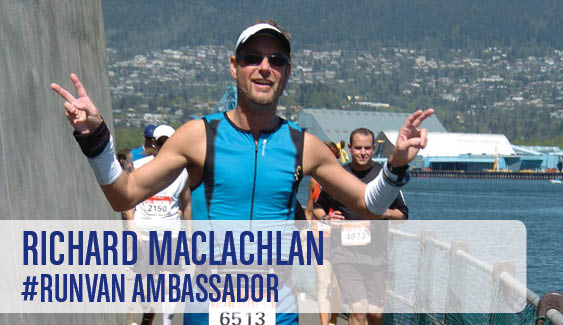 RUNVAN Ambassador Richard MacLachlan