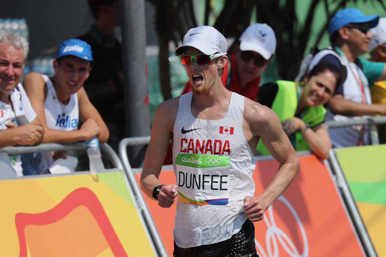 Evan Dunfee, Olympic race walker to walk the BMO Vancouver Marathon 