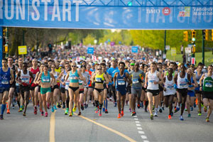 BMO Vancouver Marathon surrounded by community love