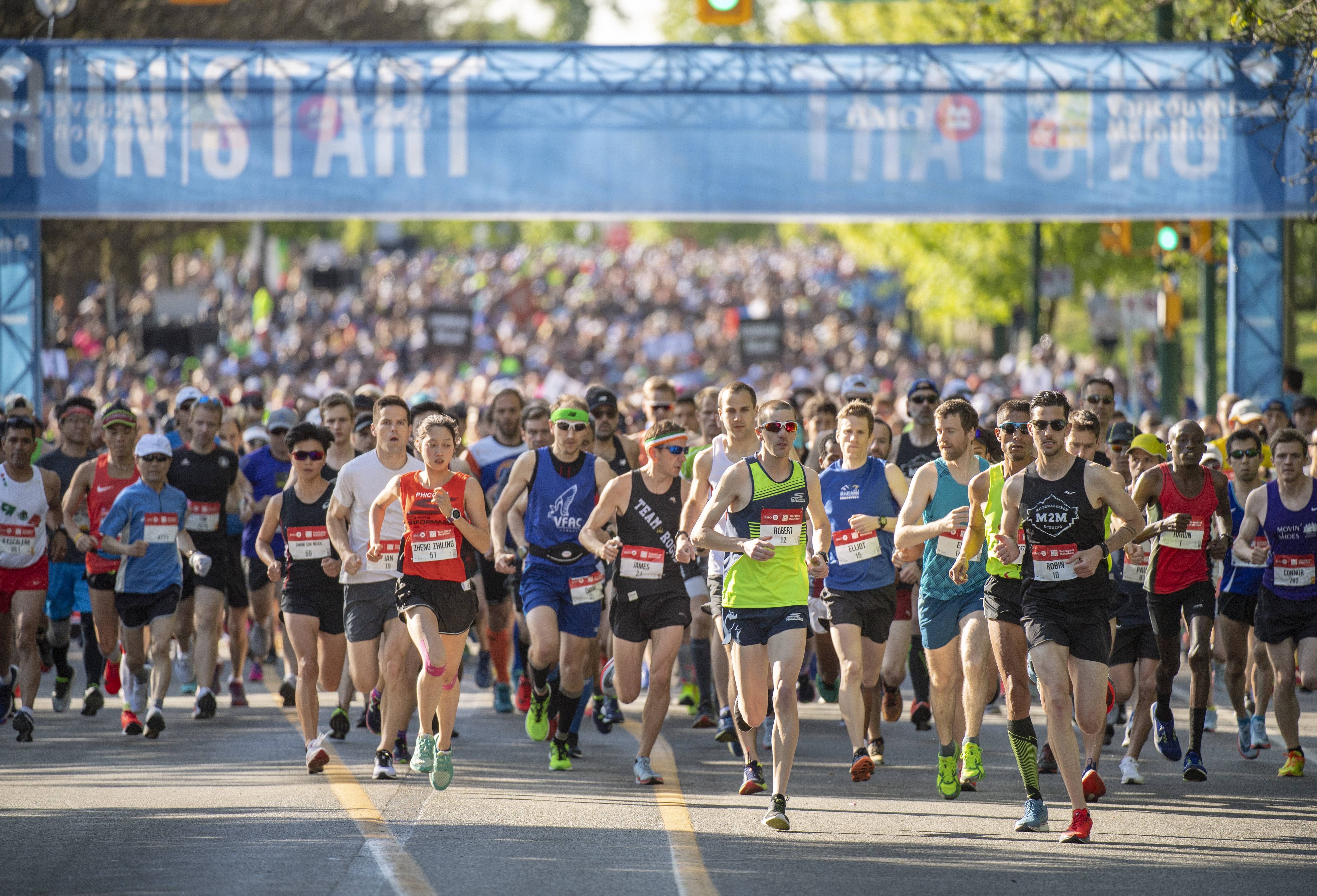 BMO Vancouver Marathon. May since 1972. Photo: Christopher Morris / RUNVAN®