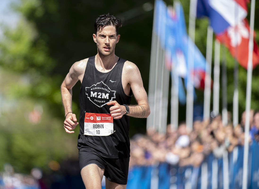 The 2018 BMO Vancouver Marathon.